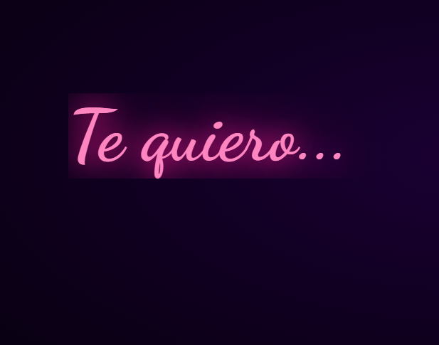 Te quiero