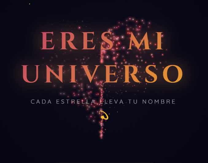 Eres mi universo
