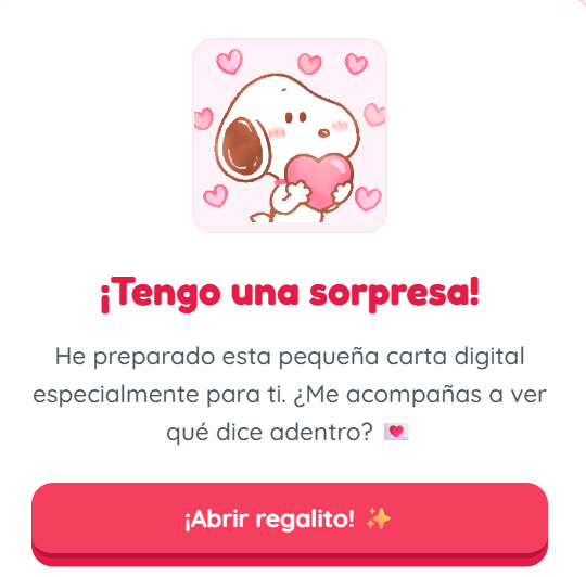 Snoopy Romántico