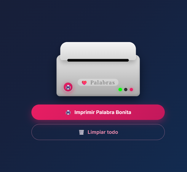 Impresora del Corazón