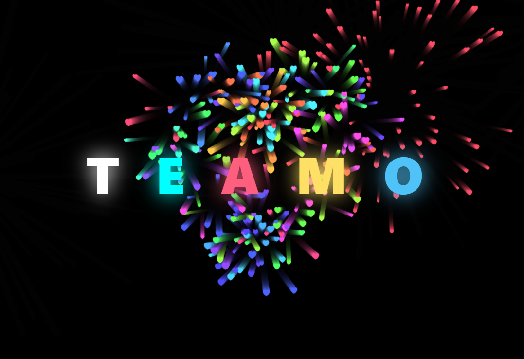 Te amo en fuegos artificiales